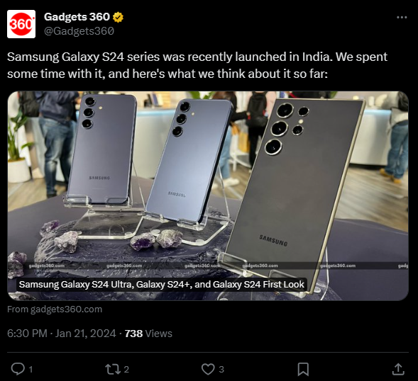 Source: www.twitter.com. Expensive Gadgets